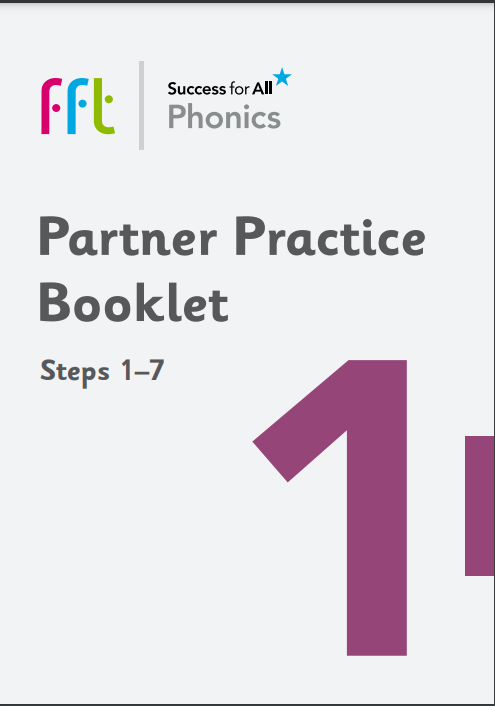 The Phonics Teacher's Manual references using the Partner Practice ...