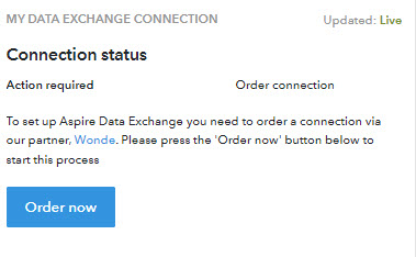 Data Manager - Setting up your data connection